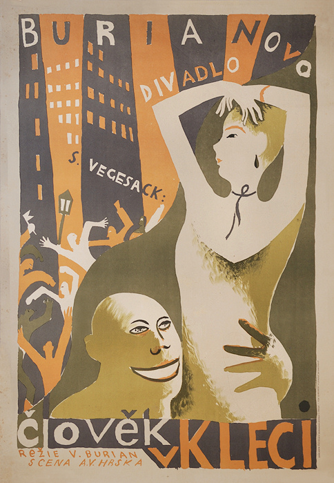 Člověk v kleci (1925)